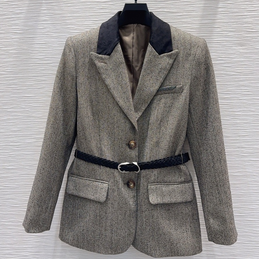 [홍콩명품.BRUNELLO CUCINELLI]브루넬로 쿠치넬리 2025 여성용 수트자켓 WA5774 JS 홍콩명품의류,구매대행,온라인명품