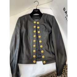 [홍콩명품.BALMAIN] 발망 25SS 로고 패턴 양가죽자켓  WA5868 JS 홍콩명품의류,구매대행,온라인명품