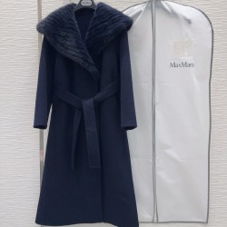 [홍콩명품.MAXMARA] 막스마라  2025 여성용 +캐시미어+밍크퍼코트 WA5955 JS 홍콩명품의류,구매대행,온라인명품