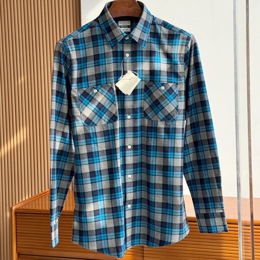 [홍콩명품.BRUNELLO CUCINELLI]브루넬로 쿠치넬리 2025 남성용 셔츠 BL1292 YB 홍콩명품의류,구매대행,온라인명품