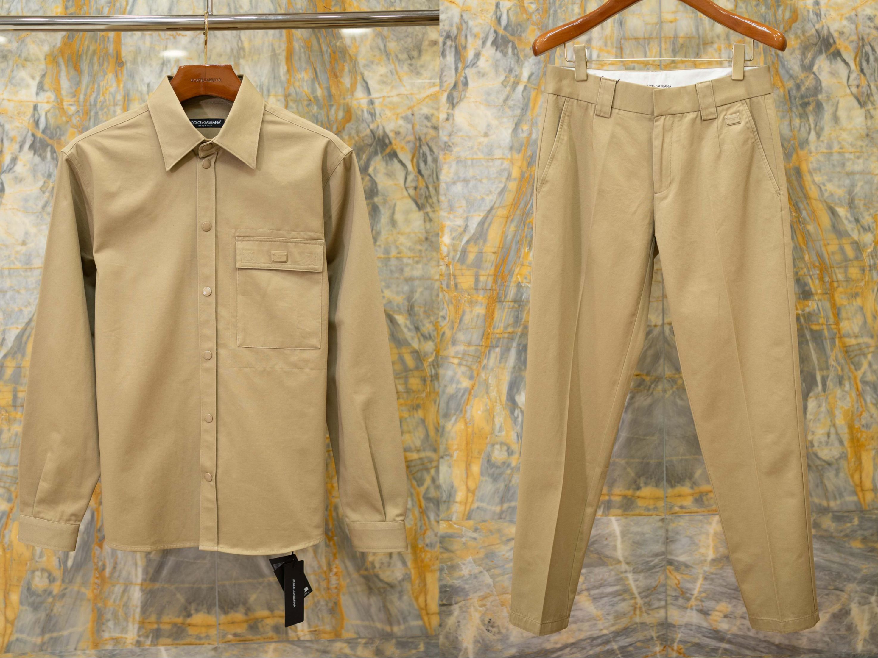 [홍콩명품 DOLCE & GABBANA ] 돌체앤가바나 2025 남성용 셔츠세트 DG472 HD 홍콩명품의류,구매대행,온라인명품