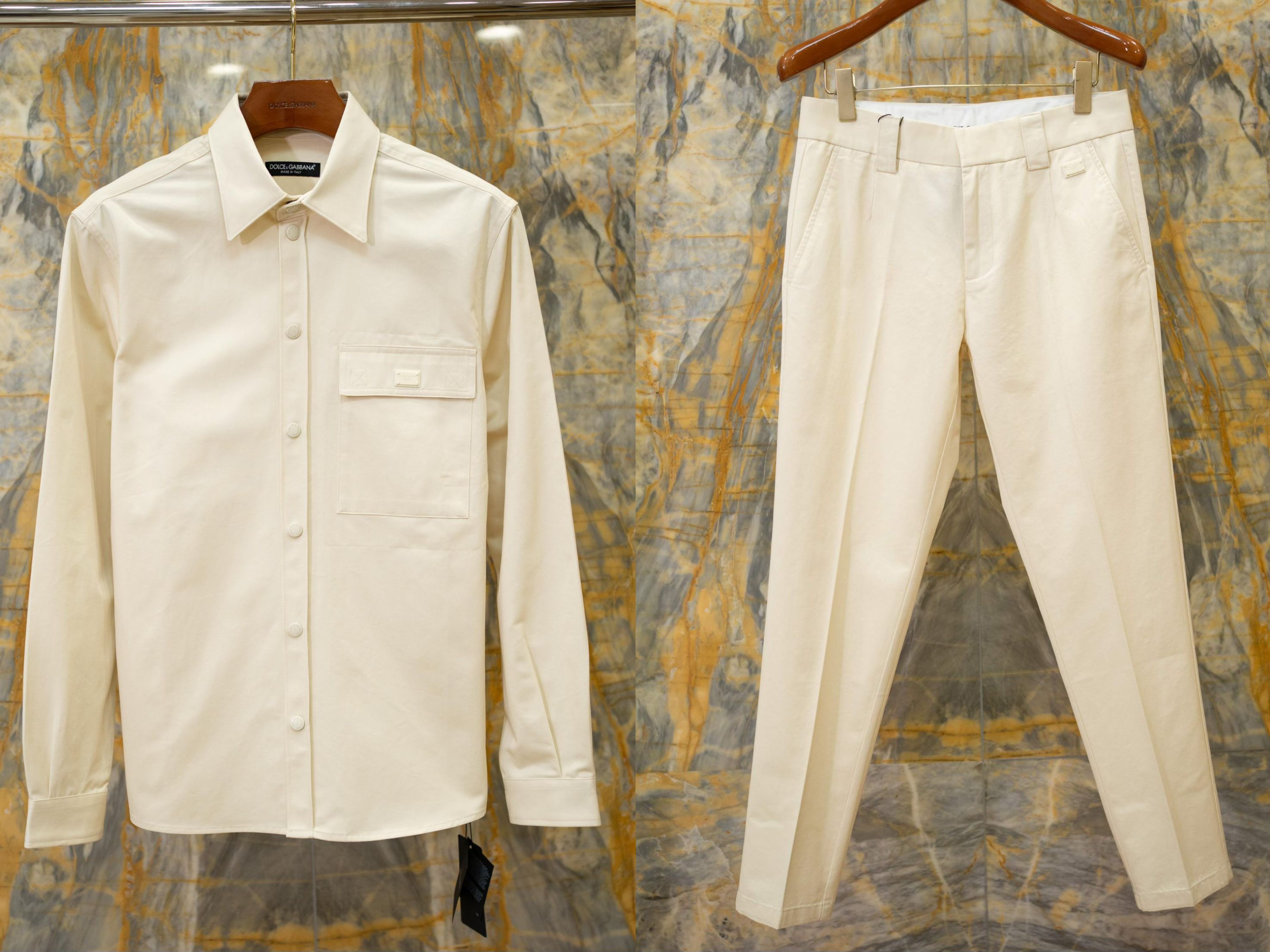 [홍콩명품 DOLCE & GABBANA ] 돌체앤가바나 2025 남성용 셔츠세트 DG475 HD 홍콩명품의류,구매대행,온라인명품