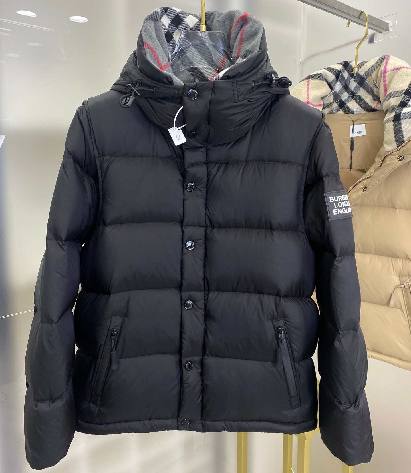 [홍콩명품.BURBERRY] 버버리 2025 남성용 덕다운 패딩자켓 BU1358 HD 홍콩명품의류,구매대행,온라인명품