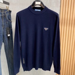 [홍콩명품.PRADA] 프라다 2025 남성용 캐시미어+울 풀오버 PD1501 YB 홍콩명품의류,구매대행,온라인명품