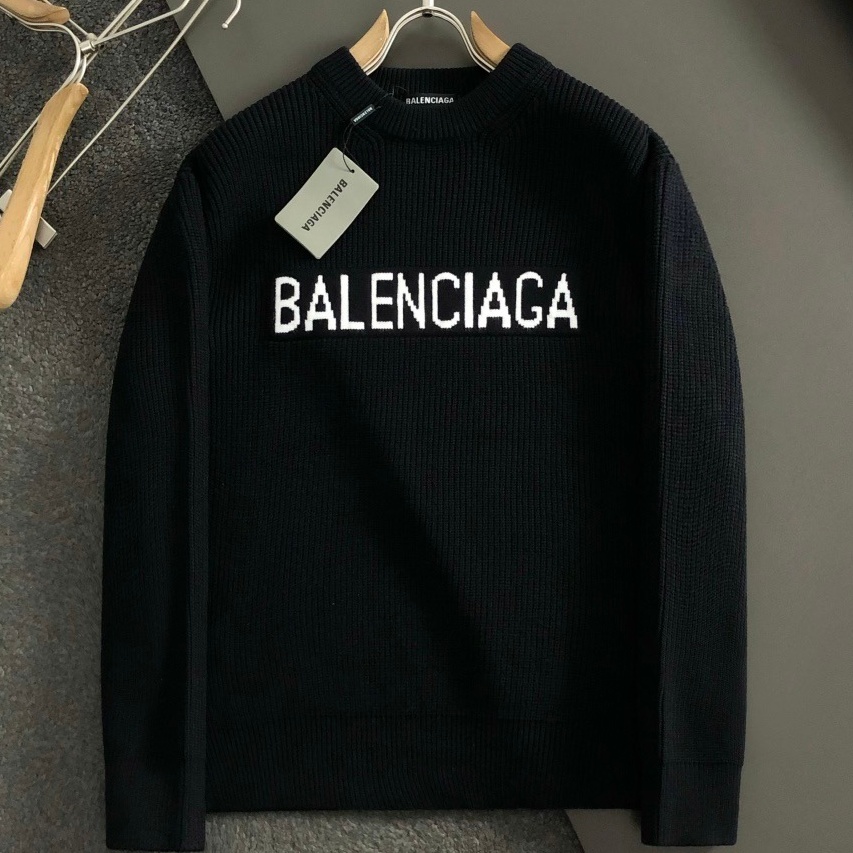 [홍콩명품.BALENCIAGA] 발렌시아가 2025 남성용 울혼방 풀오버 BL1271 YB 홍콩명품의류,구매대행,온라인명품