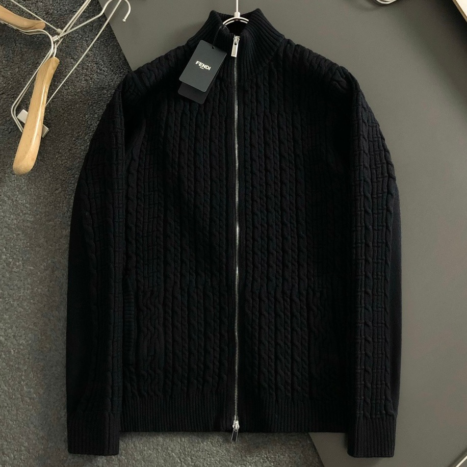 [홍콩명품,FENDI] 펜디 2025 남성용 울혼방 가디건 FD628 YB 2컬러 홍콩명품의류,구매대행,온라인명품
