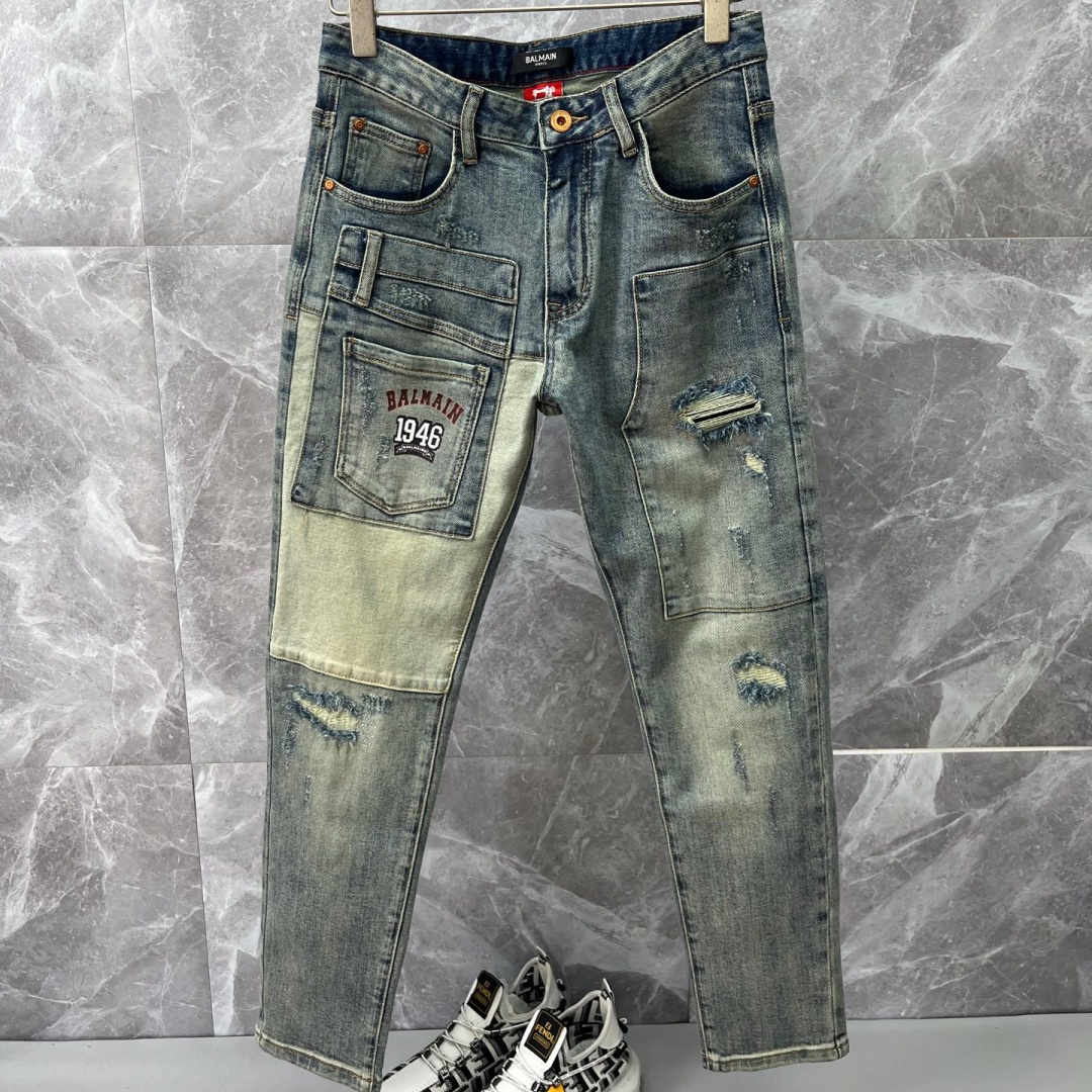 [홍콩명품.BALMAIN] 발망 25SS 청바지 BM041 PD 홍콩명품의류,구매대행,온라인명품