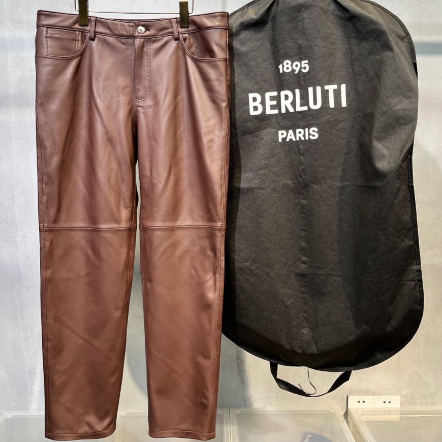 [홍콩명품.BERLUTI]벨루티 2025 남성용 양가죽팬츠 BL117 HD 홍콩명품의류,구매대행,온라인명품