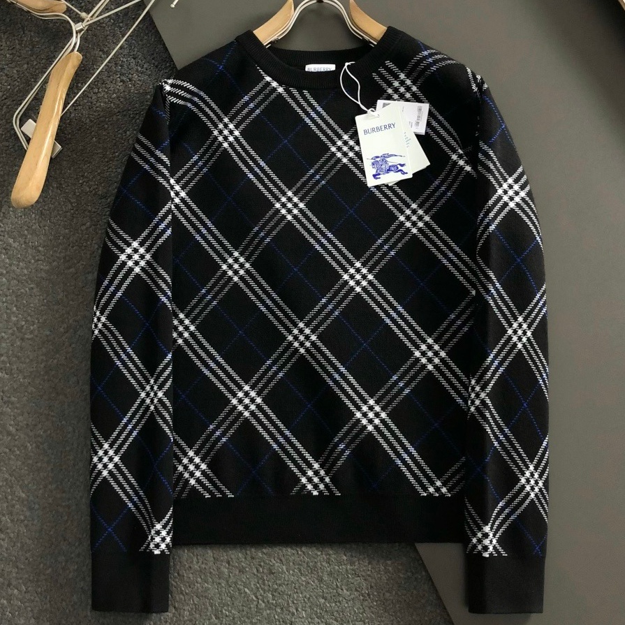 [홍콩명품.BURBERRY] 버버리 2025 남성용 니트 풀오버 BU1368 YB 홍콩명품의류,구매대행,온라인명품