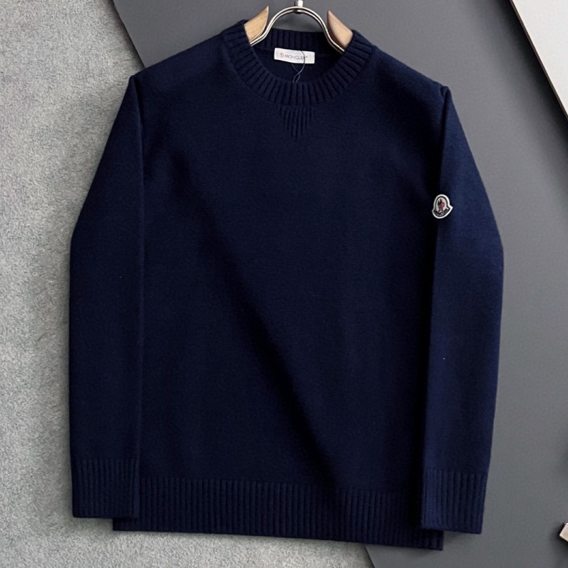 [홍콩명품.MONCLER] 몽클레어 2025 남성용 니트 풀오버 MQ1457 YB 홍콩명품의류,구매대행,온라인명품