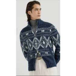 [홍콩명품.BRUNELLO CUCINELLI]브루넬로 쿠치넬리 2025 남성용 울혼방 가디건 BL1309 YB 홍콩명품의류,구매대행,온라인명품