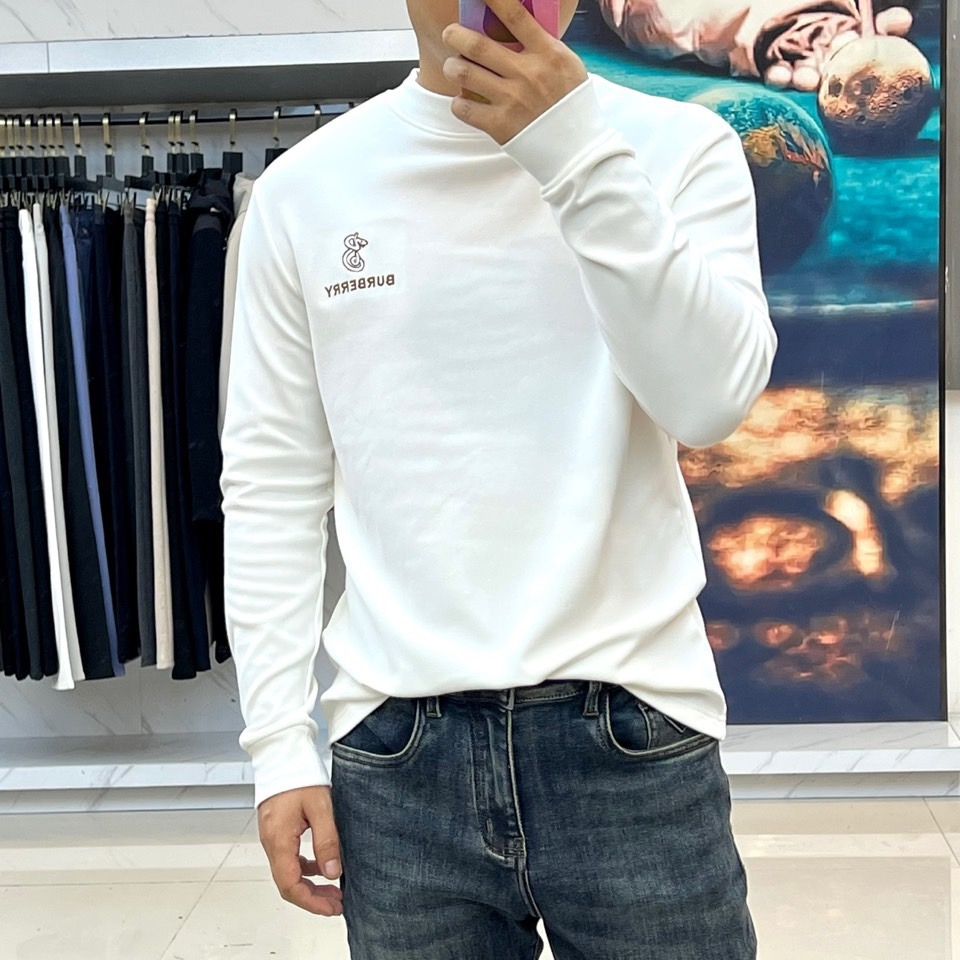 [홍콩명품.BURBERRY] 버버리 2025 남성용 긴팔티 BU1380 PD 홍콩명품의류,구매대행,온라인명품