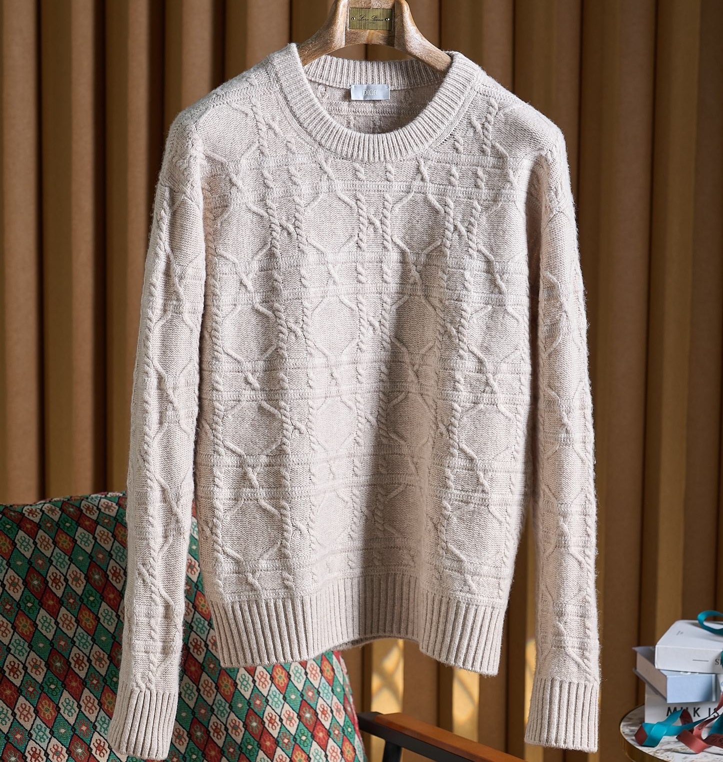 [홍콩명품.Christian Dior] 크리스챤 디올 2025 남성용 울 풀오버 CD1097 YB  홍콩명품의류,구매대행,온라인명품