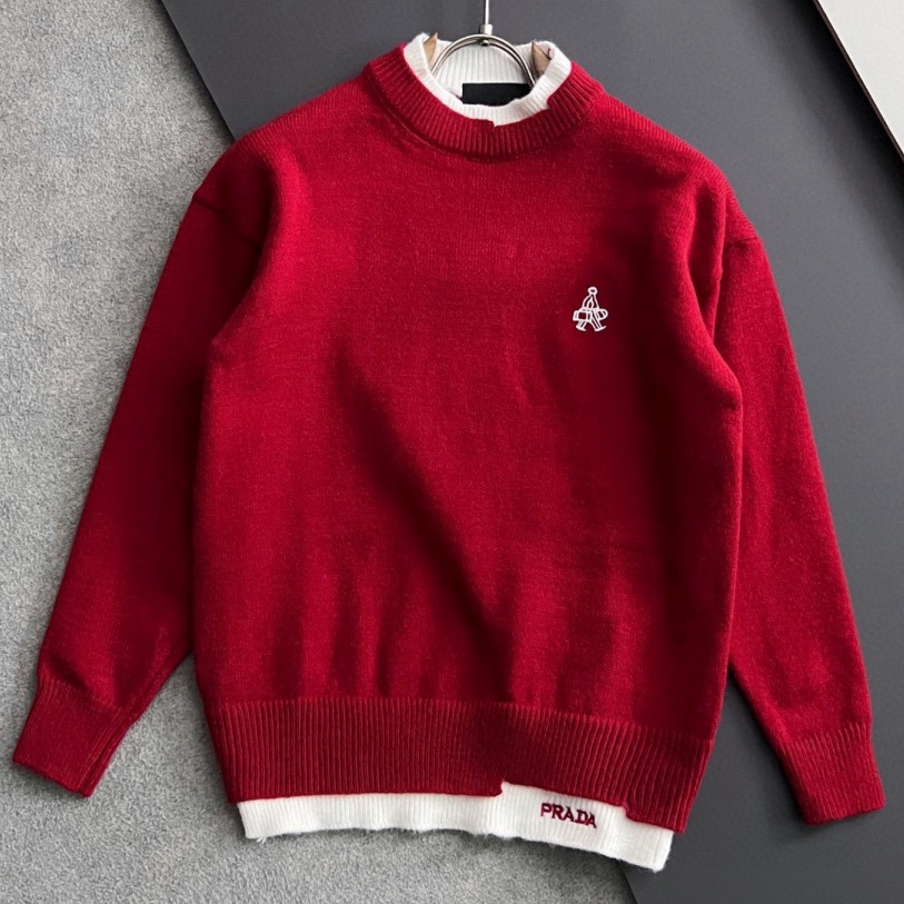 [홍콩명품.PRADA] 프라다 2025 남성용 니트풀오버 PD1553 PD 홍콩명품의류,구매대행,온라인명품