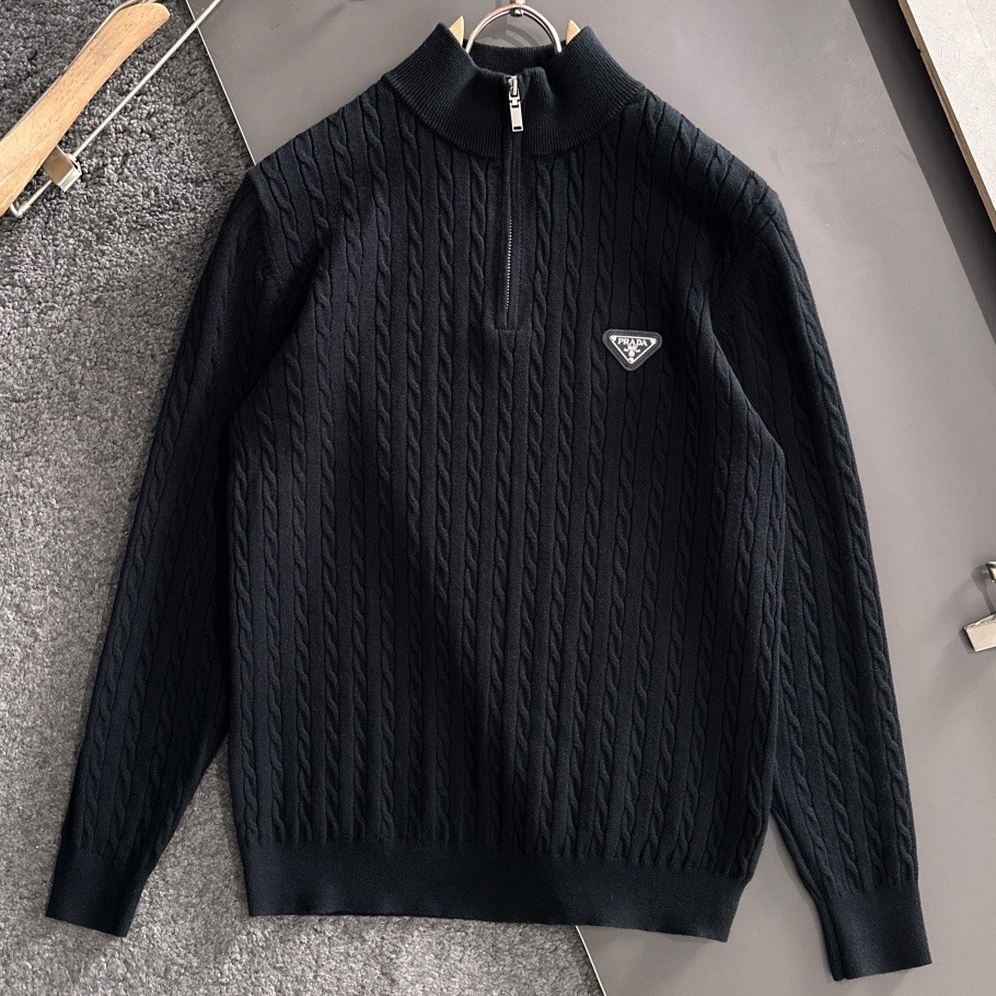 [홍콩명품.PRADA] 프라다 2025 남성용 니트 풀오버 PD1559 PD 홍콩명품의류,구매대행,온라인명품