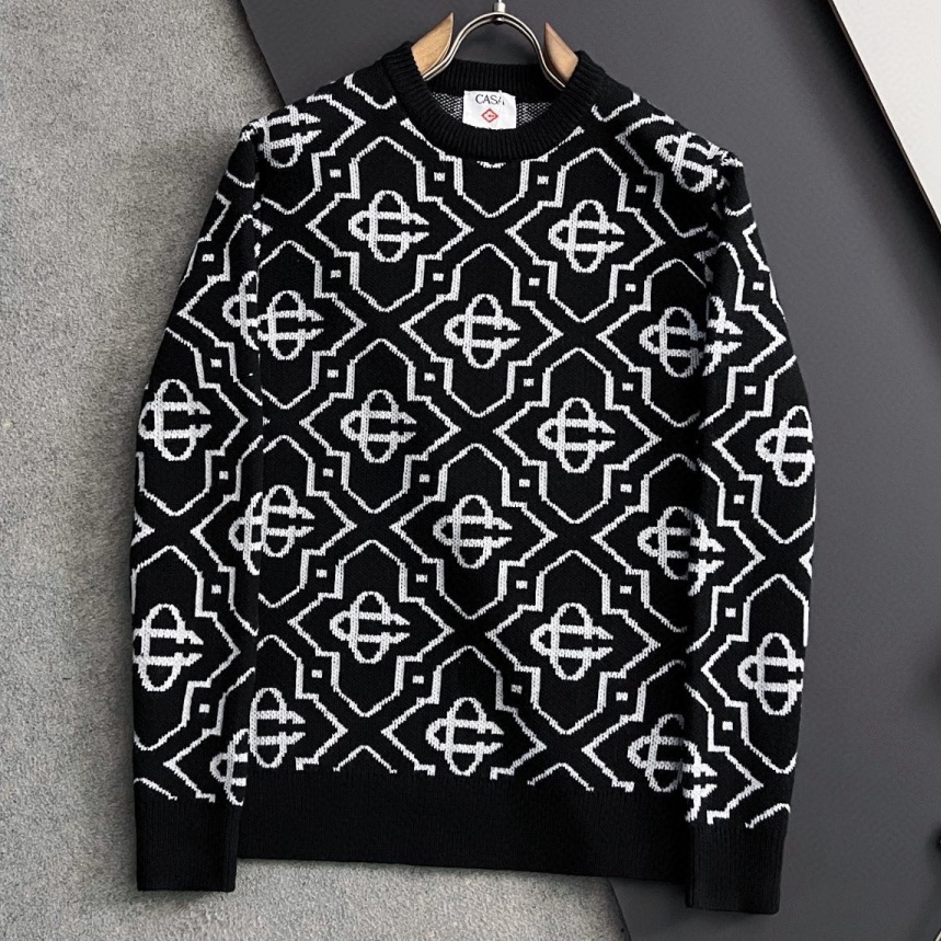 [홍콩명품.CSSABLANCA] 카사블랑카 2025 남성용 울 풀오버 GT1327 HD 홍콩명품의류,구매대행,온라인명품