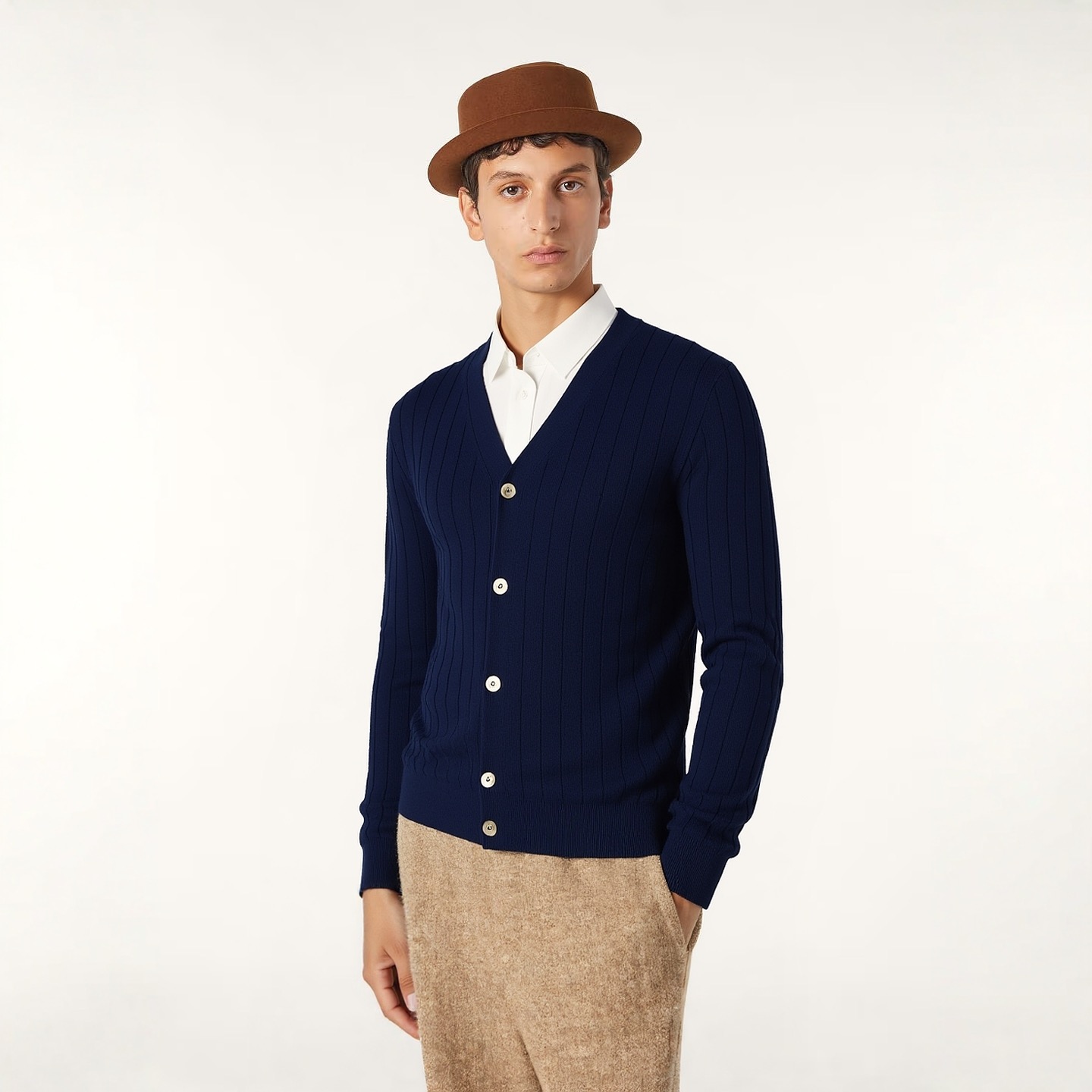 [홍콩명품.loro piana]로로피아나 2025 남성용 울 가디건 LP726 HD 2컬러 홍콩명품의류,구매대행,온라인명품