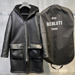 [홍콩명품.BERLUTI]벨루티 2025 남성용 모피일체 양가죽코트 BL123 HD 홍콩명품의류,구매대행,온라인명품