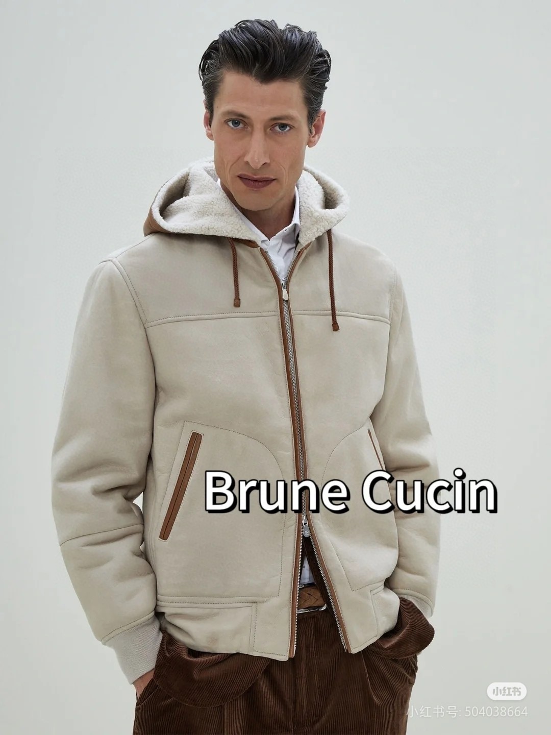 [홍콩명품.BRUNELLO CUCINELLI]브루넬로 쿠치넬리 2025 남성용 모피일체 양가죽 자켓 BL1324 HD 홍콩명품의류,구매대행,온라인명품