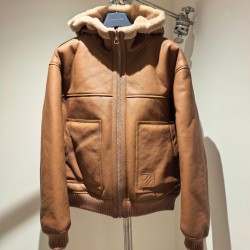 [홍콩명품.LOUIS VUITTON] 루이비통 2025 남성용 모피일체 양가죽코트 LV2166 HD 홍콩명품의류,구매대행,온라인명품