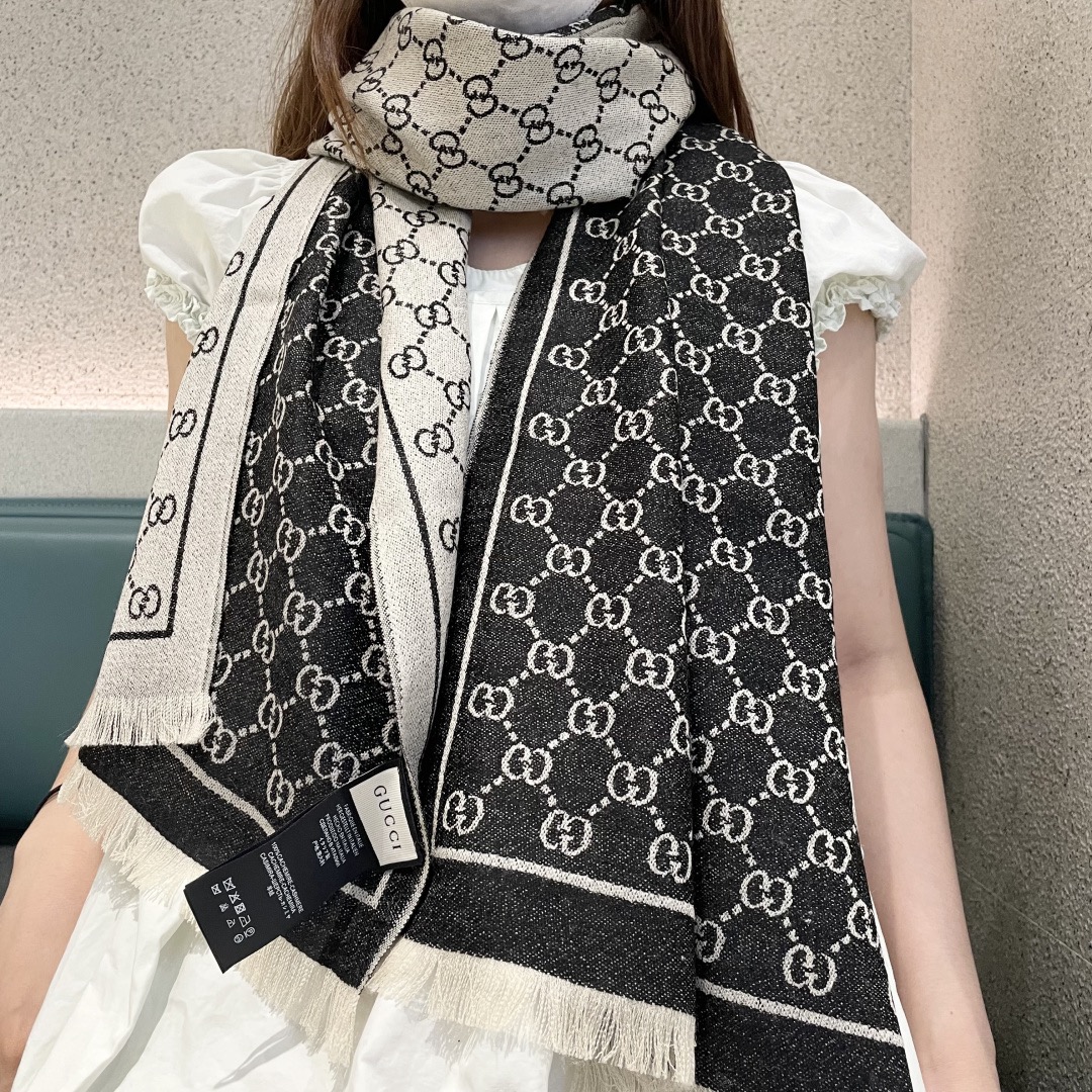 [홍콩명품.GUCCI] 구찌 2025 남여공용 캐시미어 스카프 SN1123 SG1 홍콩명품의류,구매대행,온라인명품