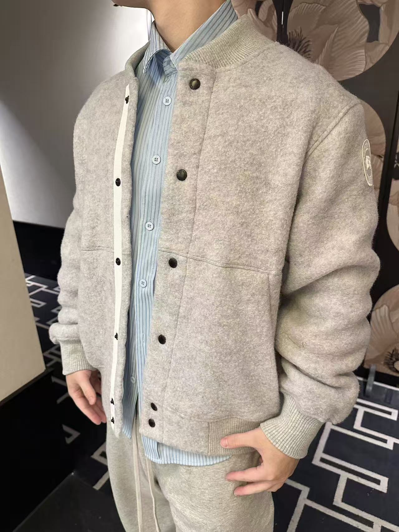 [ 홍콩명품.CANADA GOOSE ] 캐나다 구스 2025 남성용 울혼방자켓 CG 012 HD 홍콩명품의류,구매대행,온라인명품