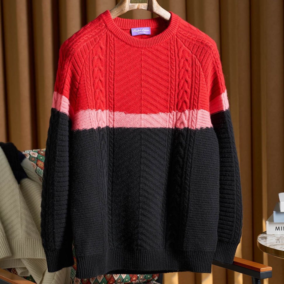 [홍콩명품.Ralph lauren] 랄프로렌 2026 남성용 울+캐시미어 풀오버 GC397 HD 홍콩명품의류,구매대행,온라인명품