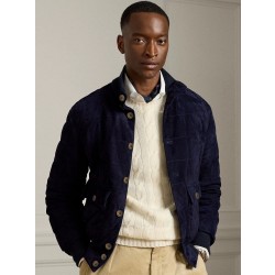 [홍콩명품.Ralph lauren] 랄프로렌 2026 남성용 스웨이드 구스다운 패딩자켓 GC400 HD 홍콩명품의류,구매대행,온라인명품