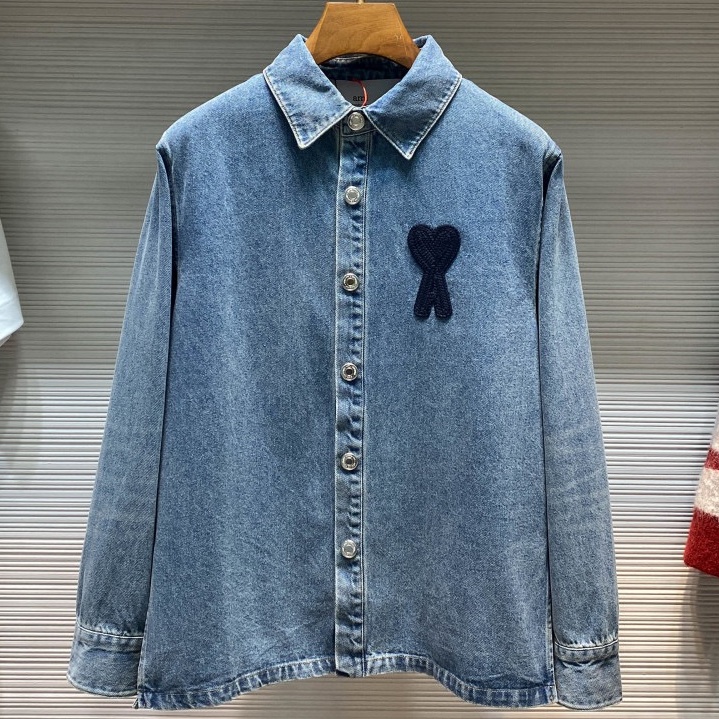 [홍콩명품.AMI] 아미 2026 남성용 청자켓 AM047 HD 홍콩명품의류,구매대행,온라인명품