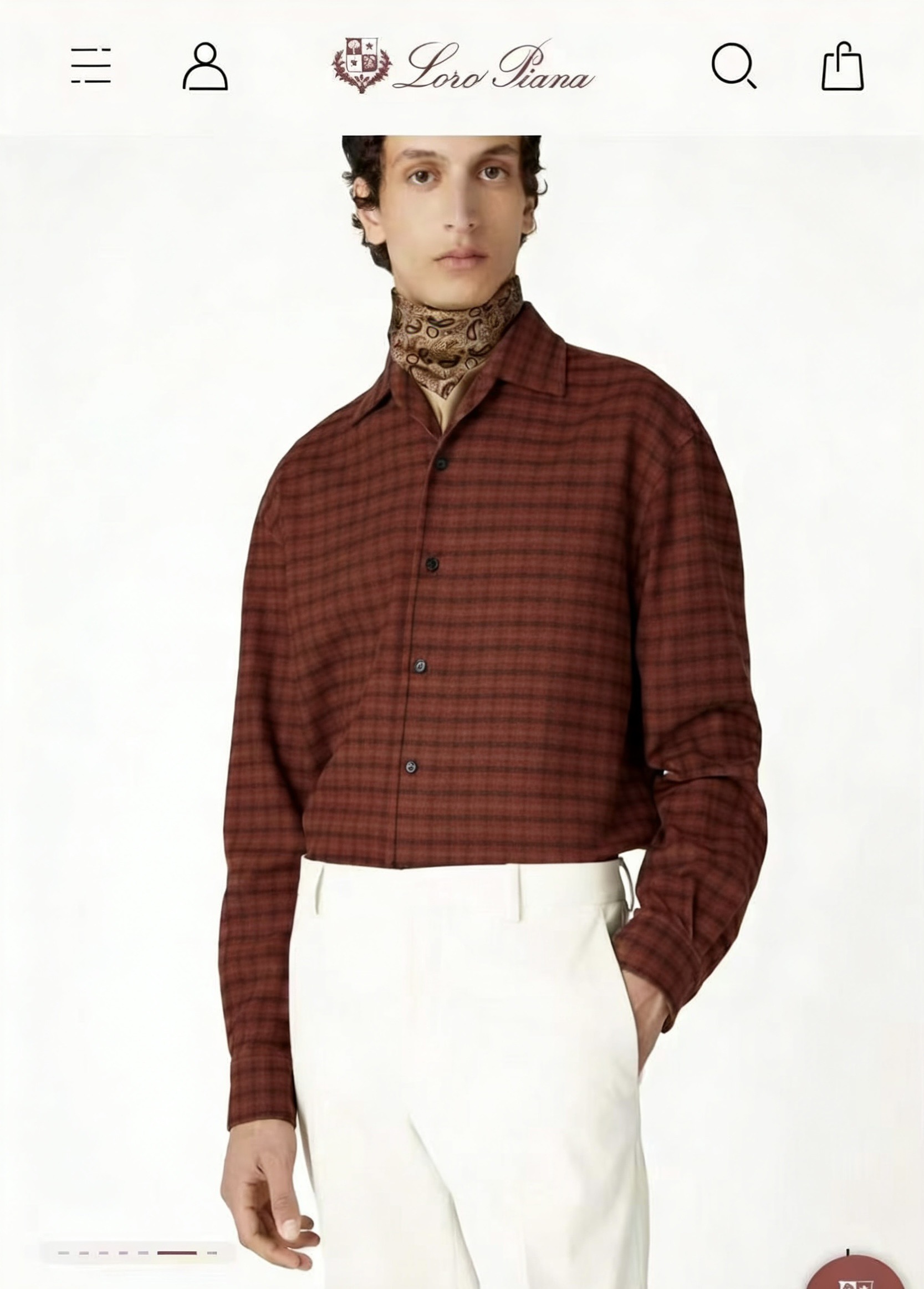 [홍콩명품.Loro Piana] 로로피아나 2026 남성 셔츠 LP925 HD 홍콩명품의류,구매대행,온라인명품