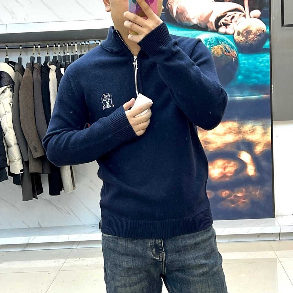 [홍콩명품.BRUNELLO CUCINELLI]브루넬로 쿠치넬리 2026 남성용 울풀오버 BL1385 HD 홍콩명품의류,구매대행,온라인명품