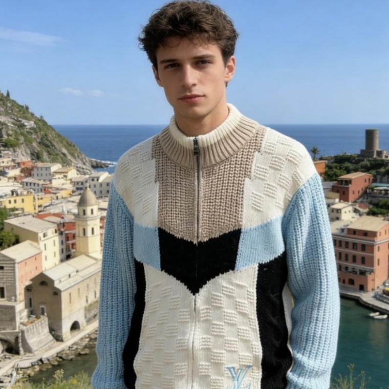 [홍콩명품.LOUIS VUITTON] 루이비통 2026 남성용 울가디건 LV2585 HD 홍콩명품의류,구매대행,온라인명품