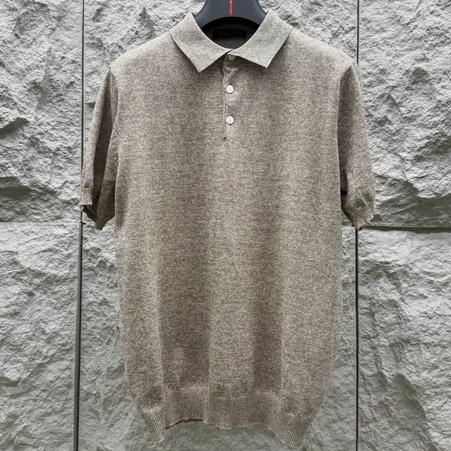 [홍콩명품.loro piana] 로로피아나 2026 남성용 니트반팔 LP965 HD 홍콩명품의류,구매대행,온라인명품