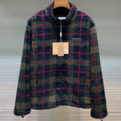 [홍콩명품,MIU MIU] 미우미우 26SS 로고 자켓 MM083 HD, 홍콩명품의류,구매대행,온라인명품