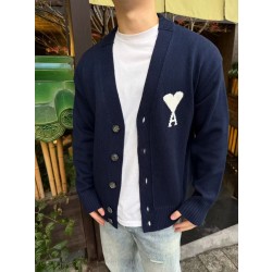 [홍콩명품.AMI] 아미 2026 남성용 울가디건 AM053 HD 홍콩명품의류,구매대행,온라인명품