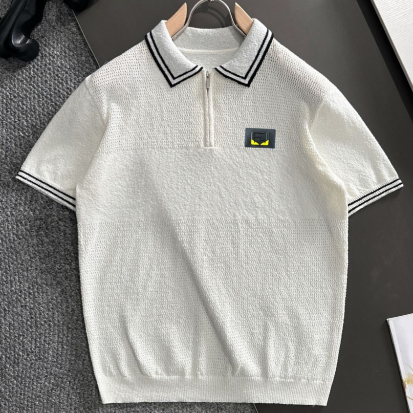 [홍콩명품,FENDI] 펜디 2026 남성용 니트반팔 FD715 PD 홍콩명품의류,구매대행,온라인명품