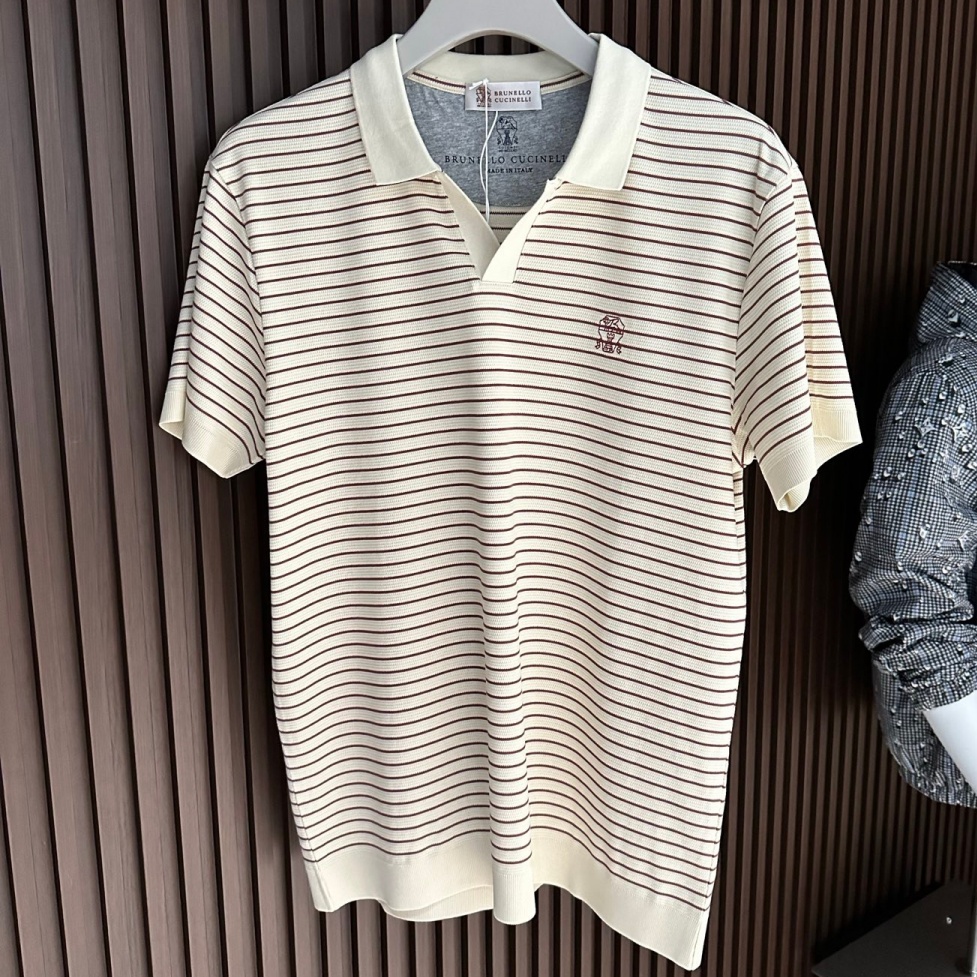 [홍콩명품.BRUNELLO CUCINELLI]브루넬로 쿠치넬리 2026 남성용 니트반팔 BL1419 PD 홍콩명품의류,구매대행,온라인명품