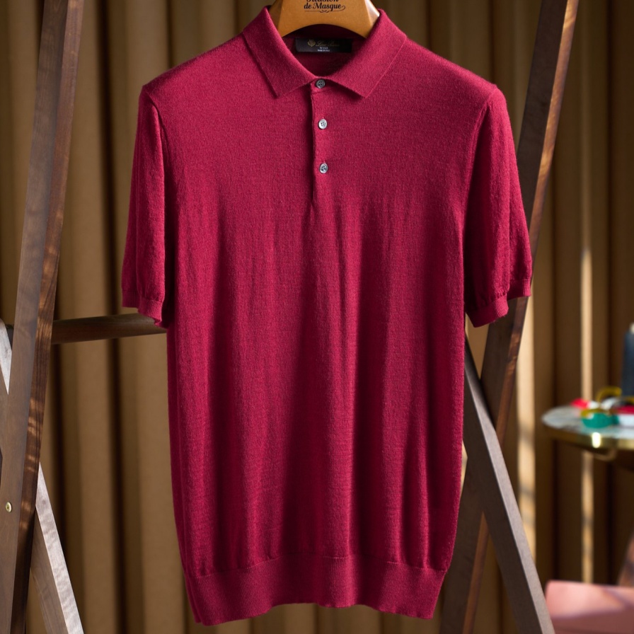 [홍콩명품.loro piana] 로로피아나 2026 남성용 울반팔티 LP981 PD 홍콩명품의류,구매대행,온라인명품