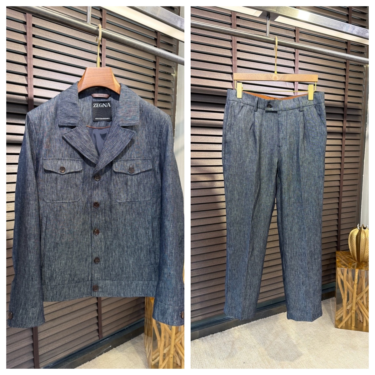 [홍콩명품.ZEGNA] 제냐 2026 남성용 린넨 자켓세트 ZN821 HD 홍콩명품의류,구매대행,온라인명품