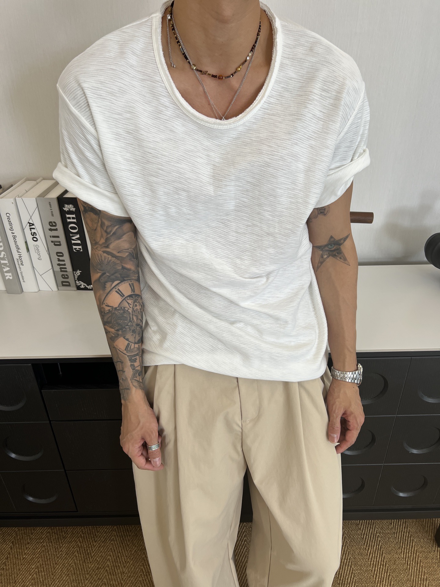 [홍콩명품.MAISON MARGIELA]메종마르지엘라 2026 남성용 반팔 MM1034 HD 홍콩명품의류,구매대행,온라인명품