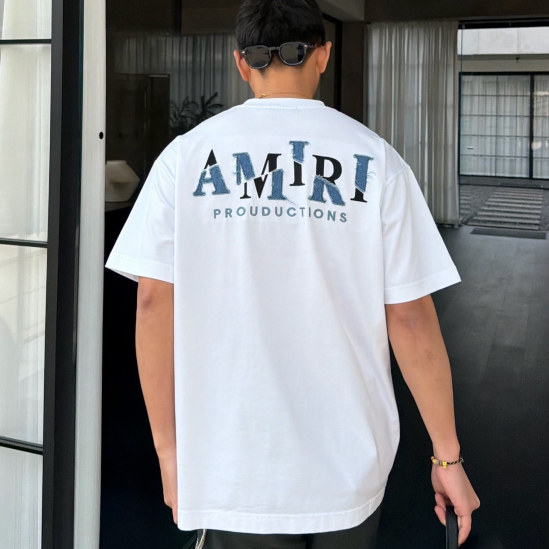 [홍콩명품.AMIRI] 아미리 2026 남성용 반팔 AML024 PD 홍콩명품의류,구매대행,온라인명품