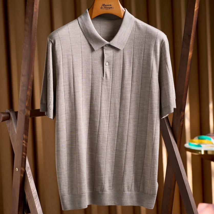 [홍콩명품.HERMES] 에르메스 2026 남성용 니트반팔 HM499 HD 홍콩명품의류,구매대행,온라인명품