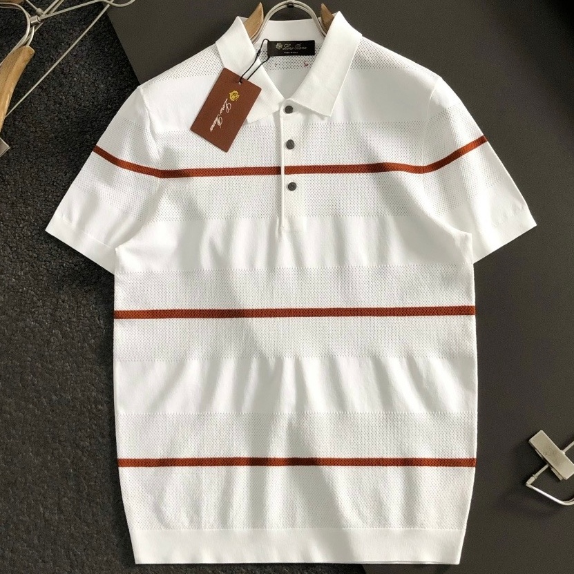 [홍콩명품.loro piana] 로로피아나 2026 남성용 니트반팔 LP1003 YB 홍콩명품의류,구매대행,온라인명품