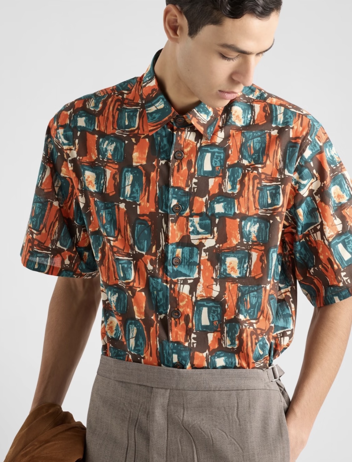 [홍콩명품.PRADA] 프라다 2026 남성용   반팔셔츠 PD1775 HHB 홍콩명품의류,구매대행,온라인명품