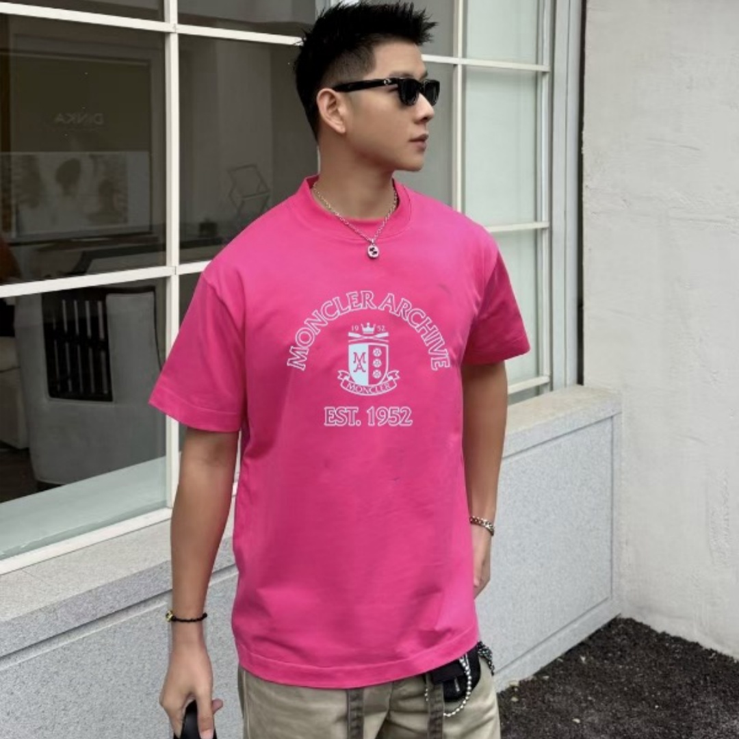 [홍콩명품.MONCLER] 몽클레어 2026 남성용 반팔티 MQ1674 PD 홍콩명품의류,구매대행,온라인명품