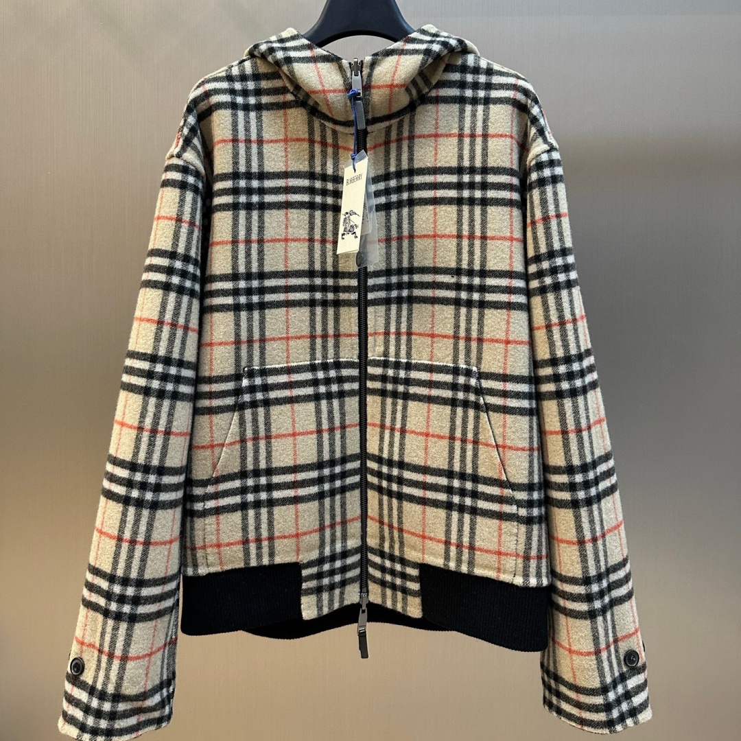 [홍콩명품.BURBERRY] 버버리 2026 남성용 양면 울자켓 BU1590 PD 홍콩명품의류,구매대행,온라인명품