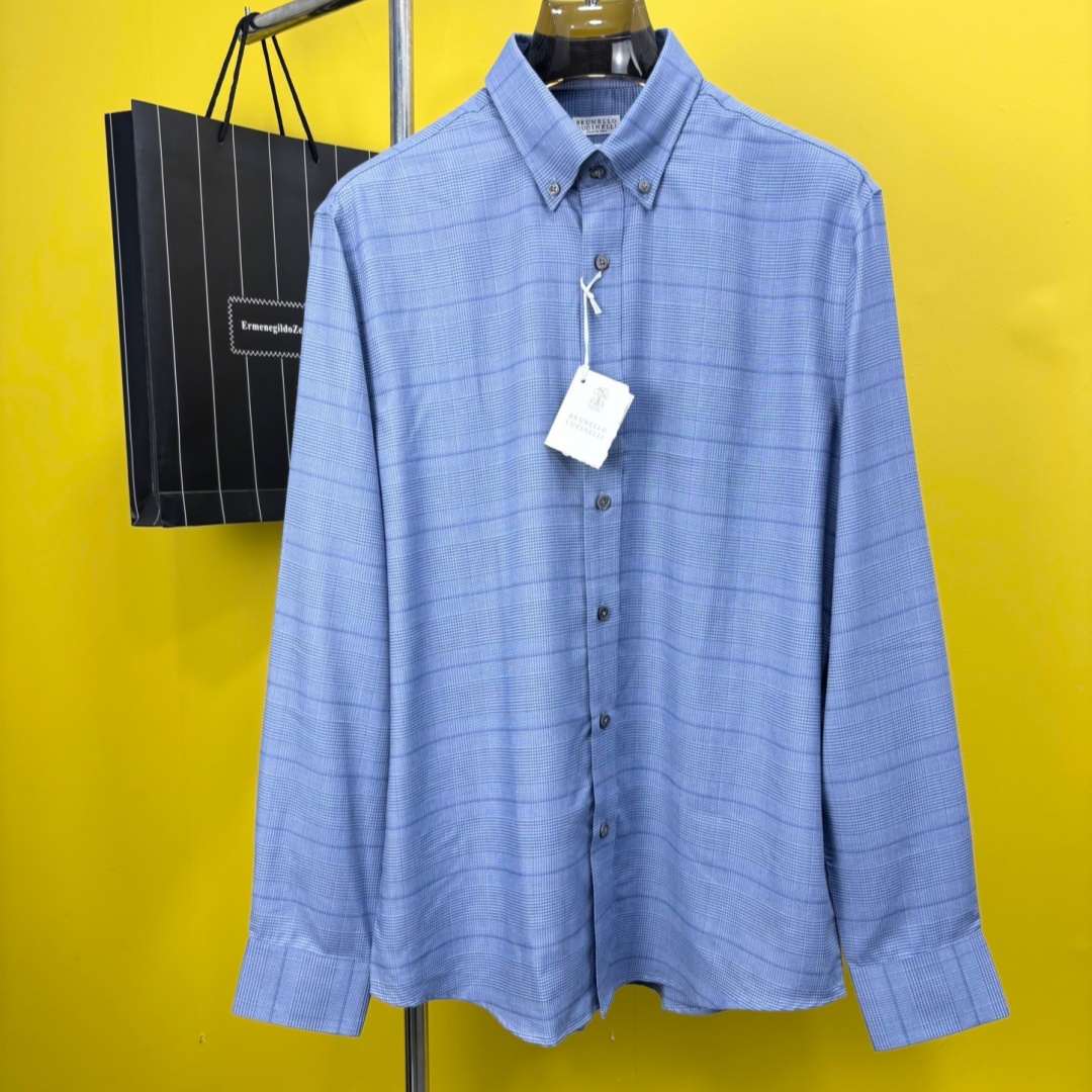 [홍콩명품.BRUNELLO CUCINELLI]브루넬로 쿠치넬리 2026 남성용 셔츠 BL11457 HD 홍콩명품의류,구매대행,온라인명품