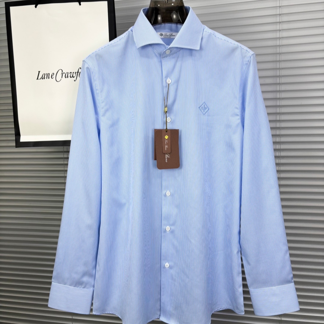 [홍콩명품.loro piana] 로로피아나 2026 남성용 셔츠 LP1040 YB 홍콩명품의류,구매대행,온라인명품
