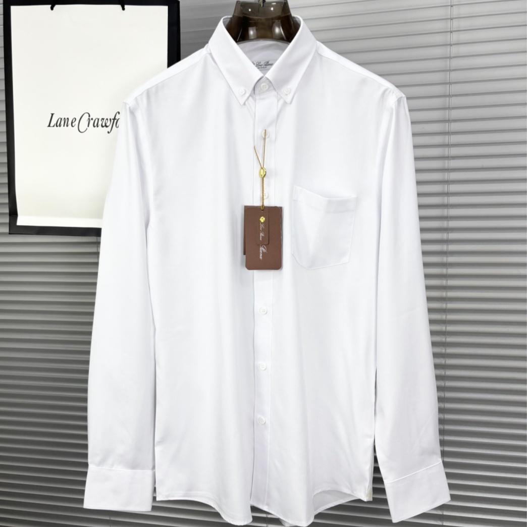 [홍콩명품.loro piana] 로로피아나 2026 남성용 셔츠 LP1050 YB 홍콩명품의류,구매대행,온라인명품
