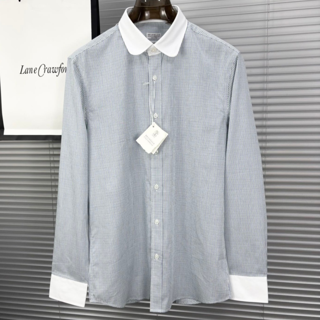 [홍콩명품.BRUNELLO CUCINELLI]브루넬로 쿠치넬리 2026 남성용 셔츠 BL1465 YB 홍콩명품의류,구매대행,온라인명품